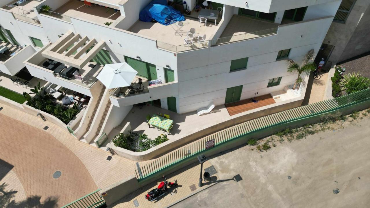 Apartamento La Invencible Mojacar en 1ª Línea de Playa Exterior foto